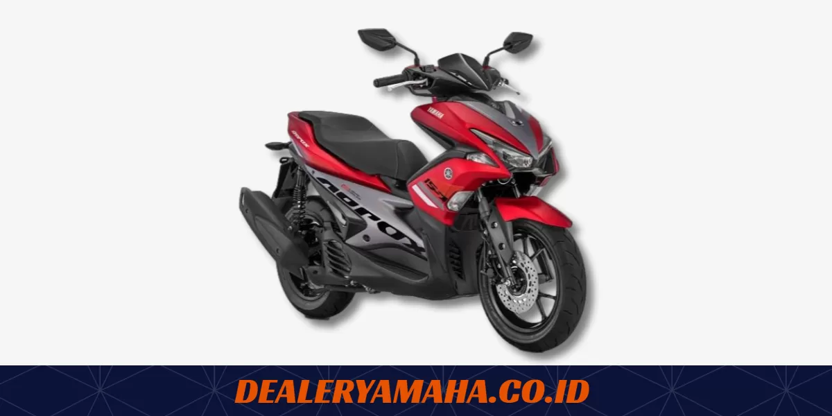 aerox motor merah