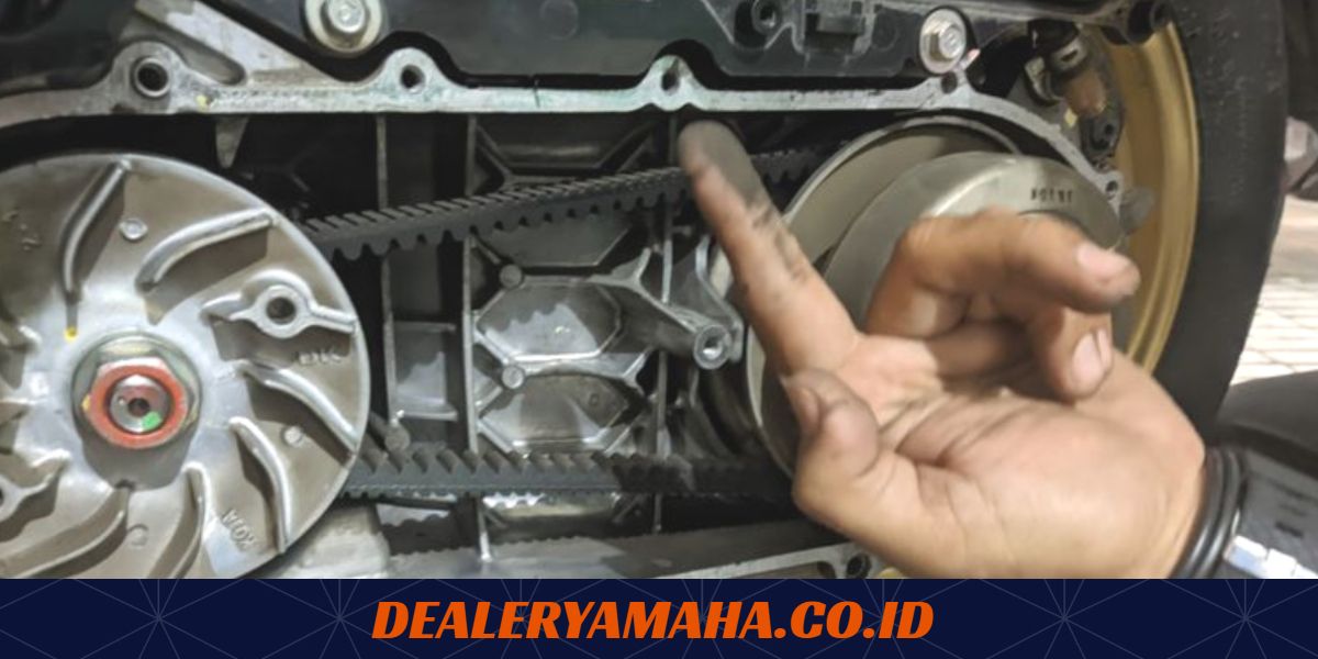 penyebab rembesan oli CVT motor matik