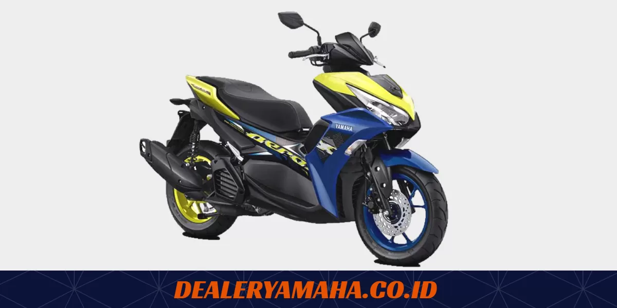 harga dan spesifikasi aerox yellow blue