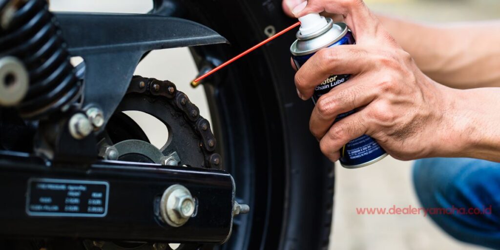 Pentingnya Menggunakan Pelumas Rantai Motor Khsusus